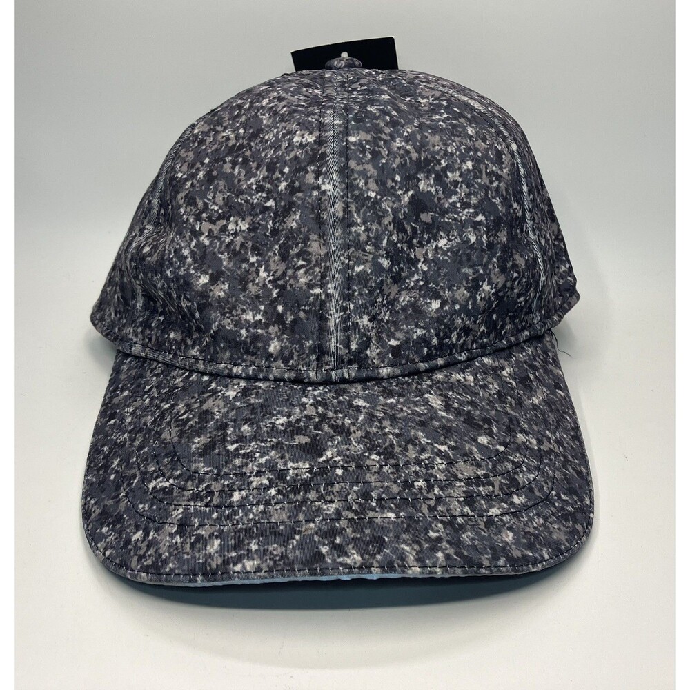NEW Athletic Works Multi Texture Hat Reflective Brim Ponytail Opening Jogging